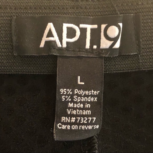 Apt. 9 Flared Skirt, Black, Large - Picture 4 of 7